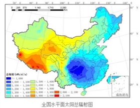 我國太陽能資源是如何分布的？